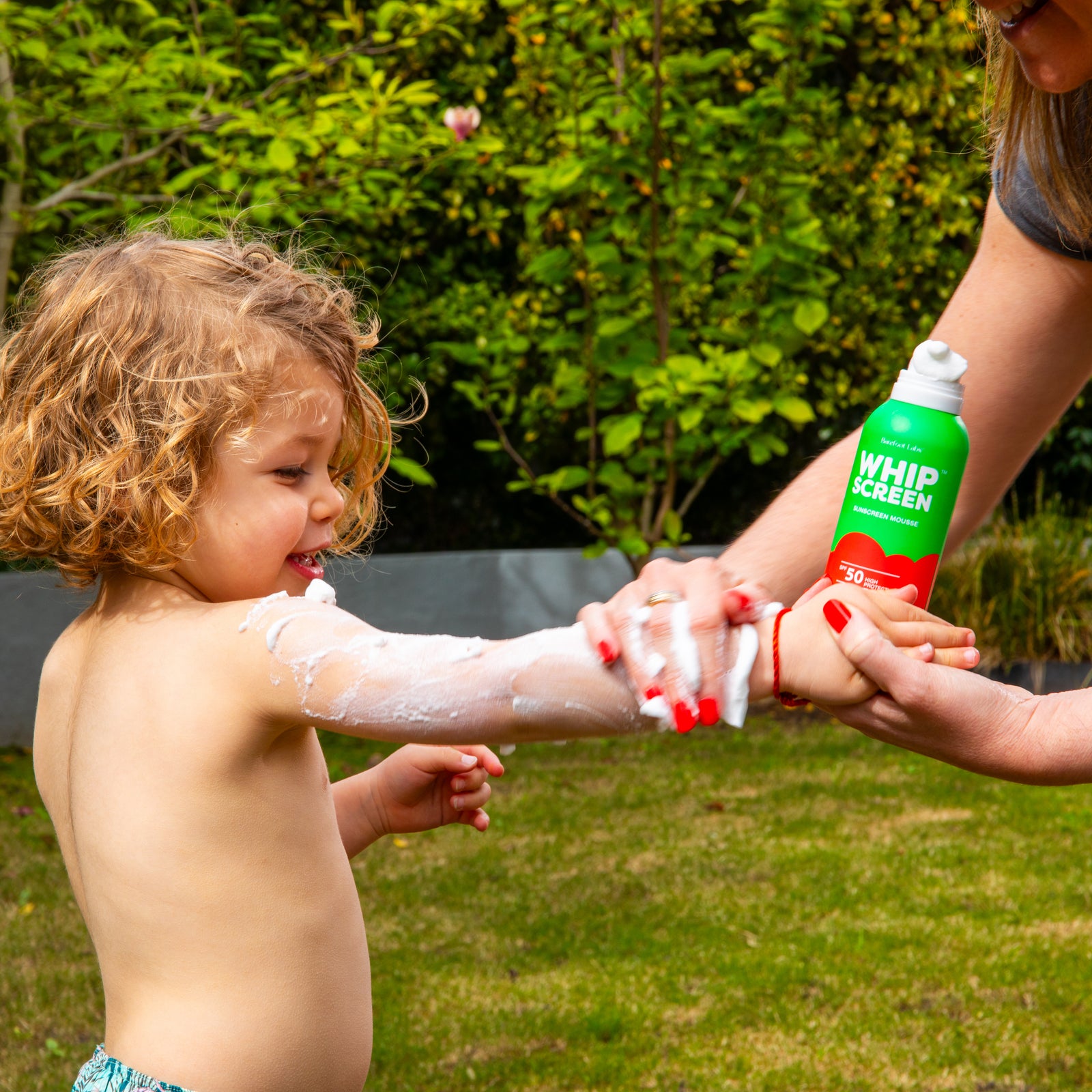 WhipScreen SPF50 Sunscreen Mousse (Bubblegum)