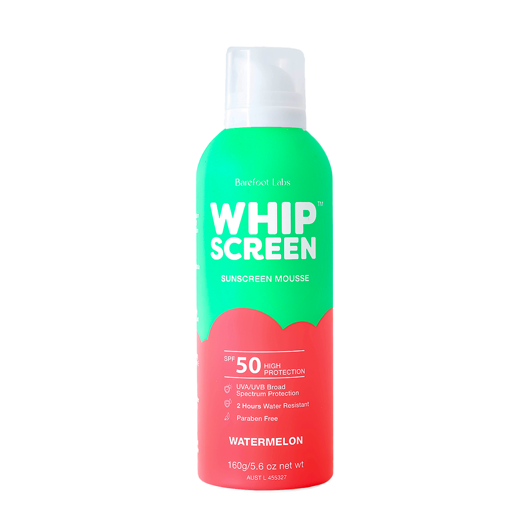 WhipScreen SPF50 Sunscreen Mousse (Watermelon)