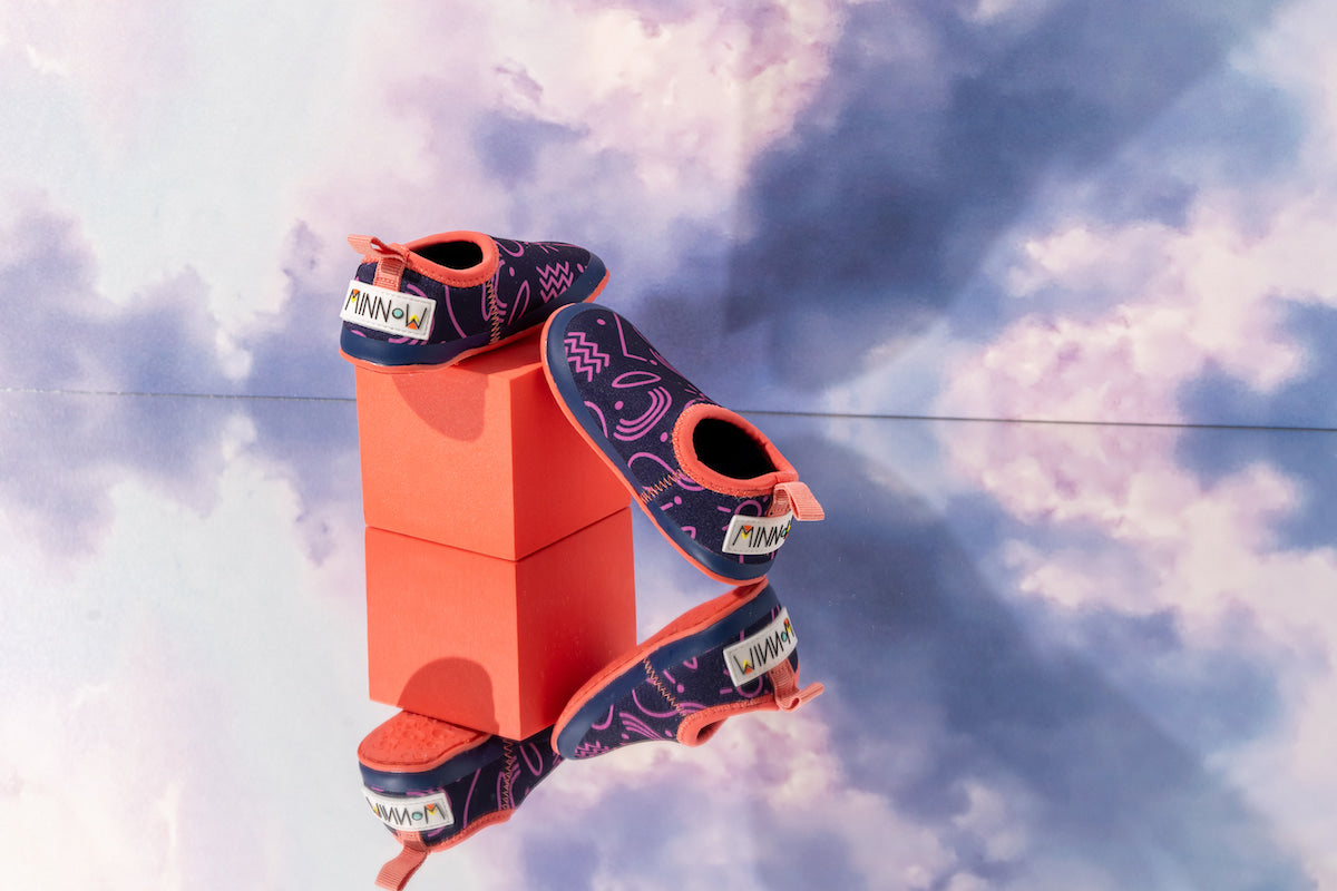 Scale new heights with NEW improved Minnow beach shoes