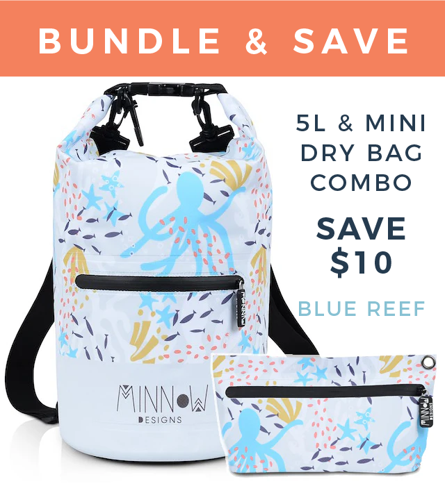 5L &amp; MINI DRY BAG COMBO (BLUE REEF)