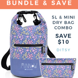 5L & MINI DRY BAG COMBO (DITSY)